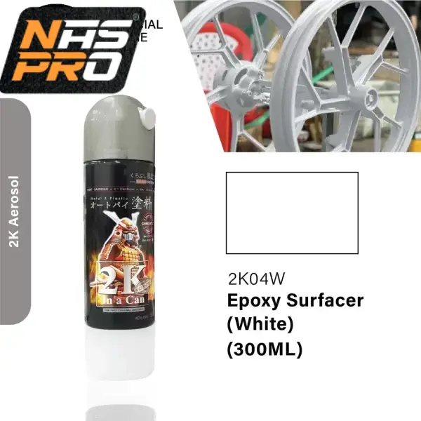 2K04W- Epoxy Surfacer White